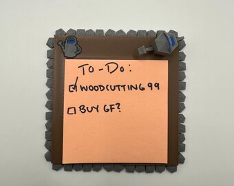 Runescape Farming Patch Notepad Holder | 3D Printed Desk Gift