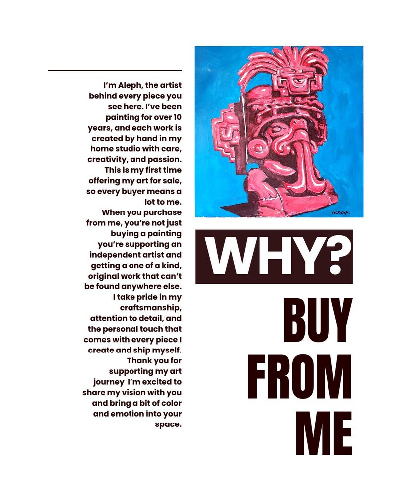 Arte original Cat Power 14x11 Pintura de arte abstracto de grafiti estilo Basquiat imagen 5