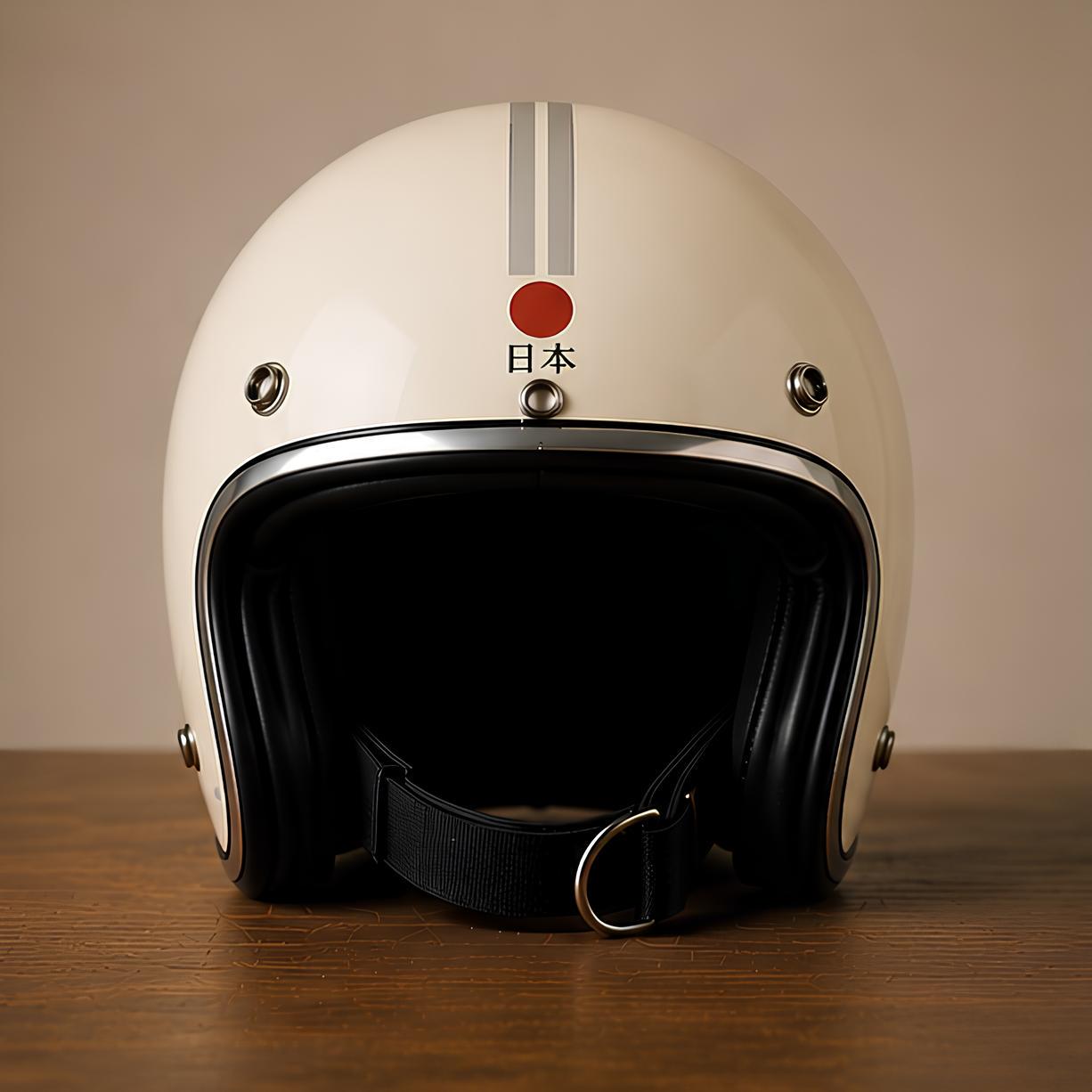 Cafe racer helmet - Etsy 日本