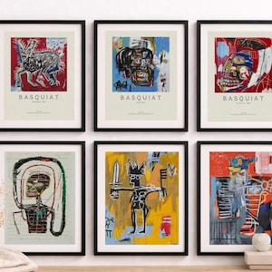 Jean-Michel Basquiat Framed Art Print & Frame image 1