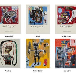 Jean-Michel Basquiat Framed Art Print & Frame image 14