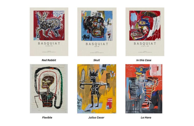 Jean-Michel Basquiat Framed Art Print & Frame image 14