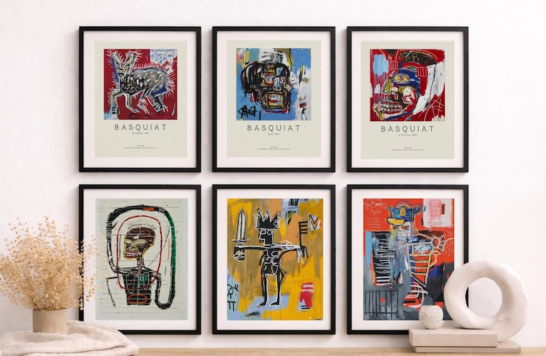 Jean-Michel Basquiat Framed Art Print & Frame image 1