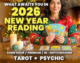 SAME HOUR | Very Detailed 2026 New Year Psychic Reading, 12 Month Forecast, Predictions for Love, Career, Spiritual Guidance, Christmas Gift