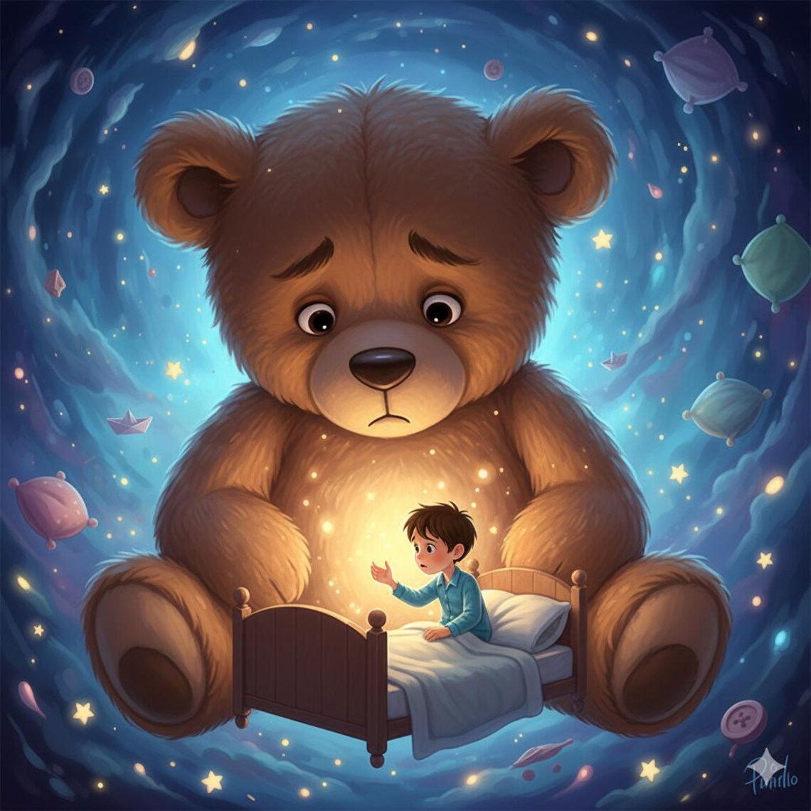 The Night the Bed Began to Whisper, Kids Ebook, Children Book, Kids ...