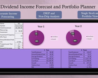 Planificador de crecimiento de inversiones e ingresos