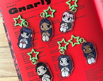 Katseye Gnarly Keychains