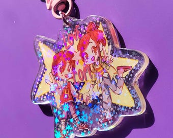 Lovely Complex Keychain Holographic and sticker