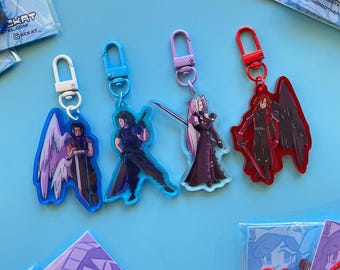Crisis Core Keychains