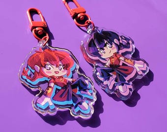Ranma Double-Sided Keychain