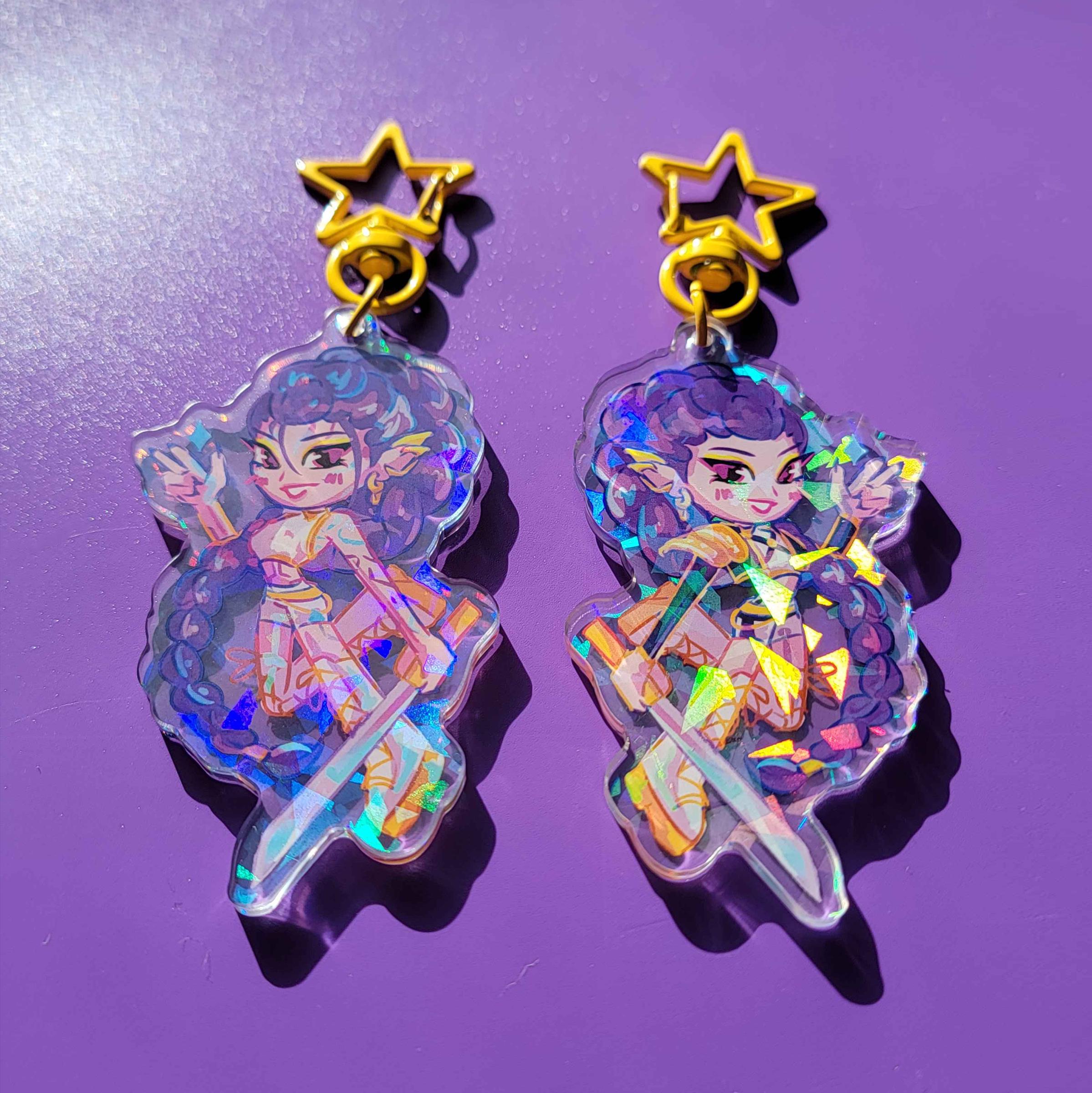 Doomsday Keychain Kpop Demon Hunter Keychains Holographic - Etsy