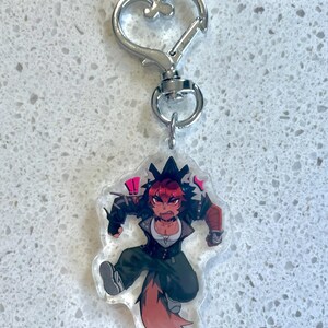 Zenless Zone Zero Aryclic Keychains - Lycon, Hugo Vlad, Manato, and Lighter ZZZ Keychain image 6