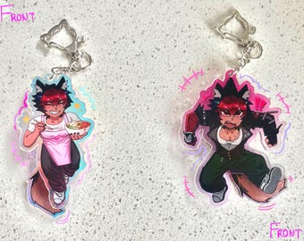 ZZZ Wagging Manato Zenless Zone Zero Keychain