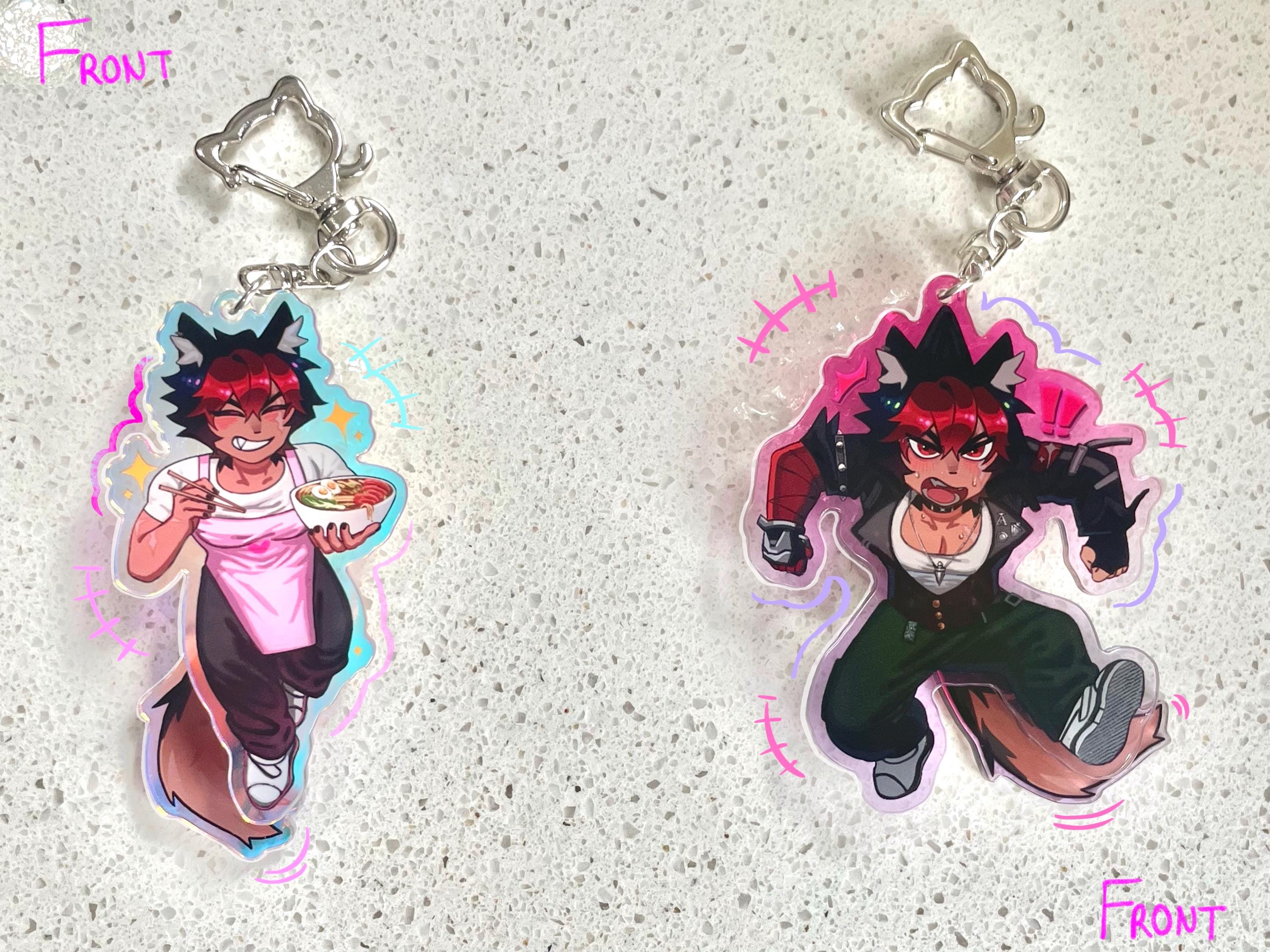 ZZZ Wagging Manato Zenless Zone Zero Keychain - Etsy