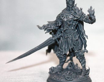 Cinder-Soul Vanguard Miniature – 32mm Scale Resin Print for D&D