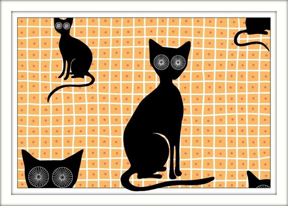 Items similar to Print – Cats on Etsy