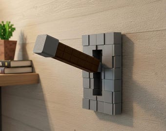 Accesorio de palanca para interruptor de juego inspirado en Minecraft