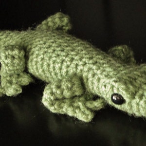 PATTERN: Crochet Amagurumi Alligator