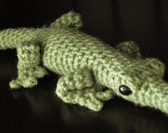PATTERN: Crochet Amagurumi Alligator