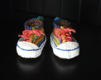 PATTERN - Knitted High Top Booties - Now Written for Multiple Sizes