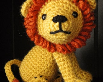 PATTERN: Crochet Amagurumi Lion