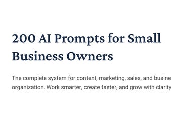 200 ChatGPT Prompts to Grow Your Business Faster