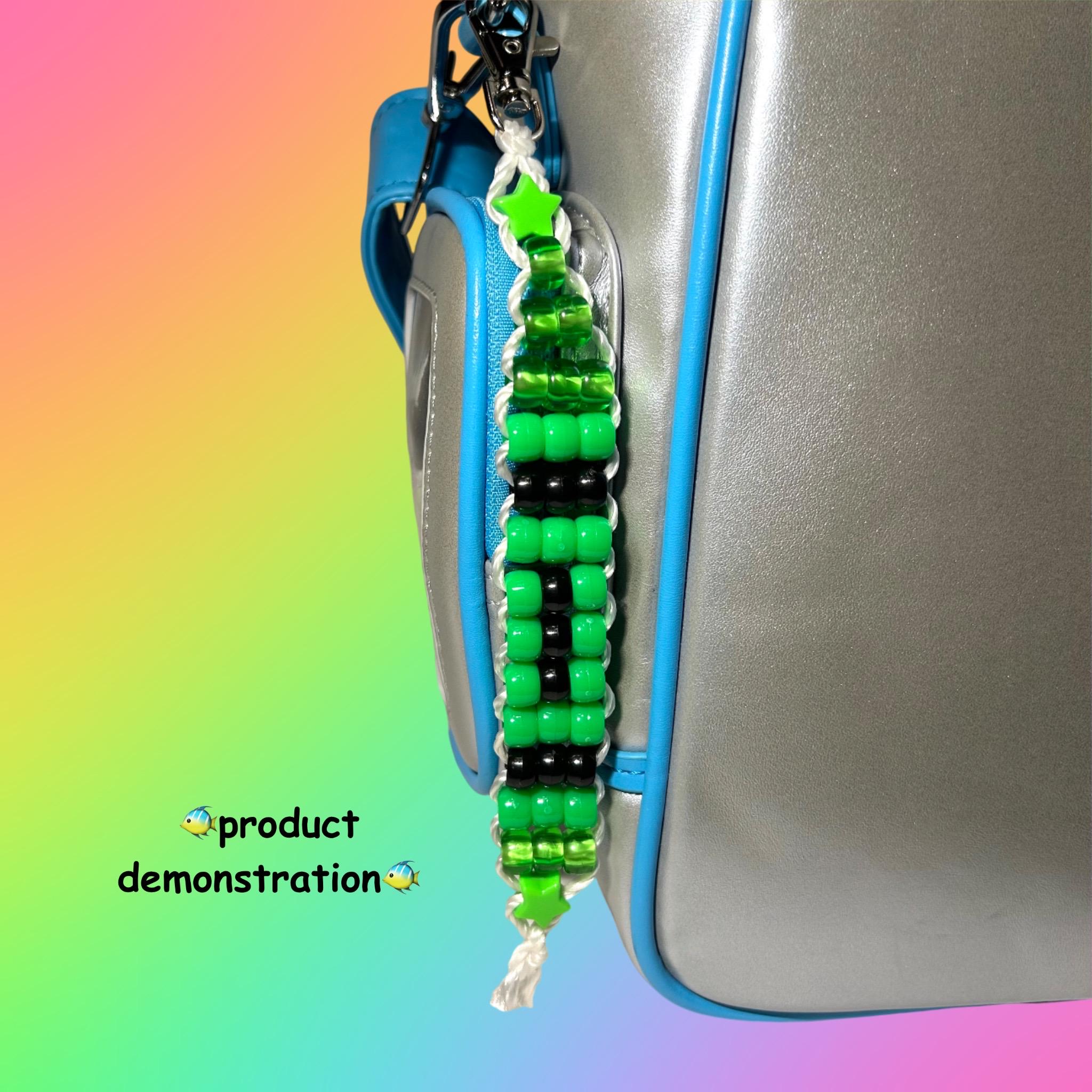 Crayon Key Rings Crayon Kandi Bead Keychains - Etsy