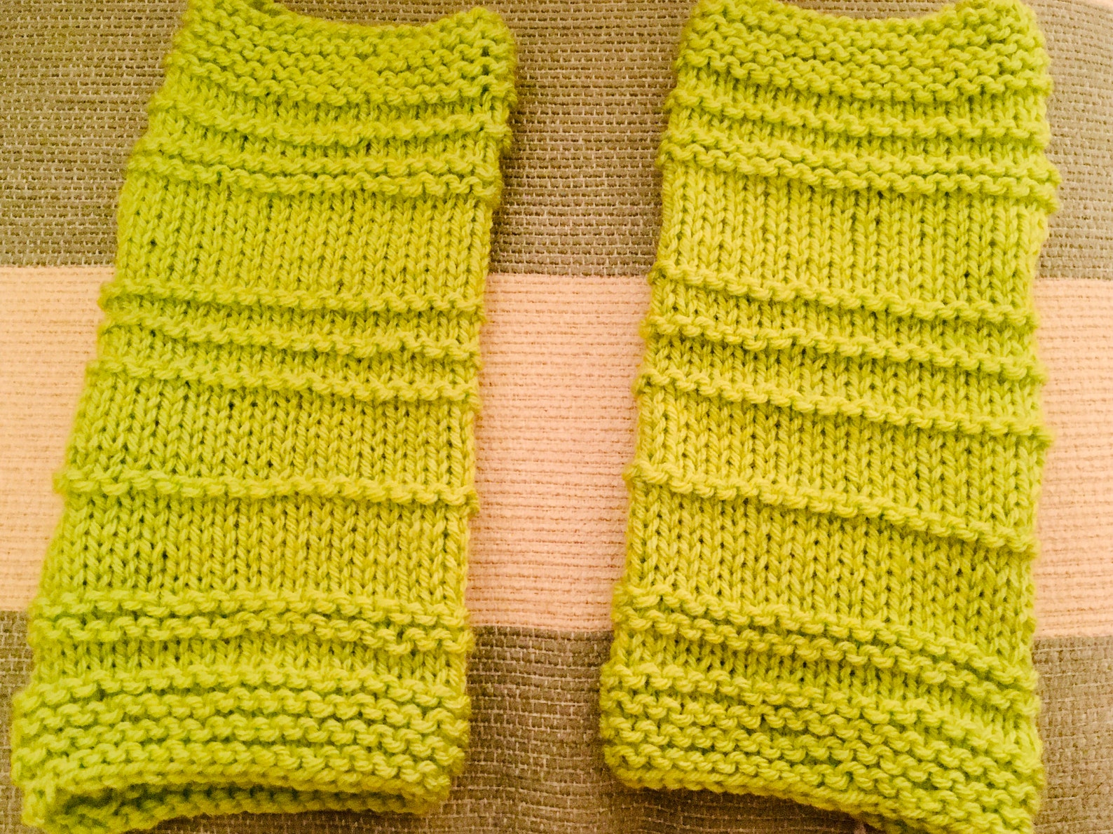 Bright Green Arm Warmers Etsy