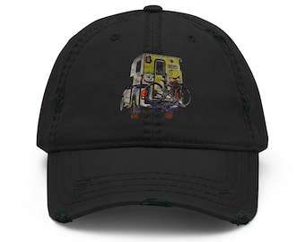 Distressed Dad Hat-Free soul Nomad Adventure Cap