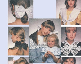 Vintage Accessories 1980s Bows and Collars McCalls 3205 Pattern