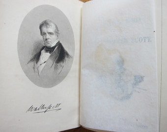 19th Century The Poetical Works of Sir Walter Scott printed by Ballantyne and Company