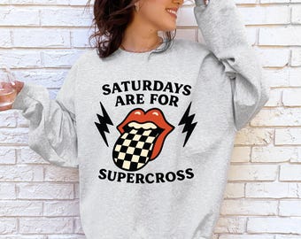 Supercross shirt, motocross gifts,dirt track racing shirt, racing apparel,Saturdays Are For Supercross,