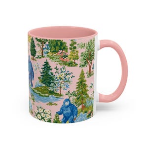 Bigfoot Sasquatch Mug - Coffee Cup Paranormal Gift Bigfoot Sasquatch Print Forest Funny Mug immagine 13