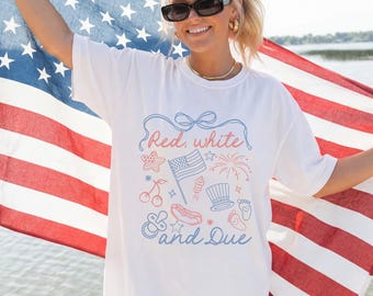 Pregnancy 4th of July, Red,white and due Shirt,mama 4th July Pregnancy Announcement,Pregnancy Reveal Shirt Comfort Colors,memorial day mom