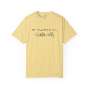 Comfort Colors® Funny Mama Shirt, Outnumbered by Sons Gift, Mother's Day Gift for Her, Mom Goose Shirt, Gift for Mother of Boys image 5