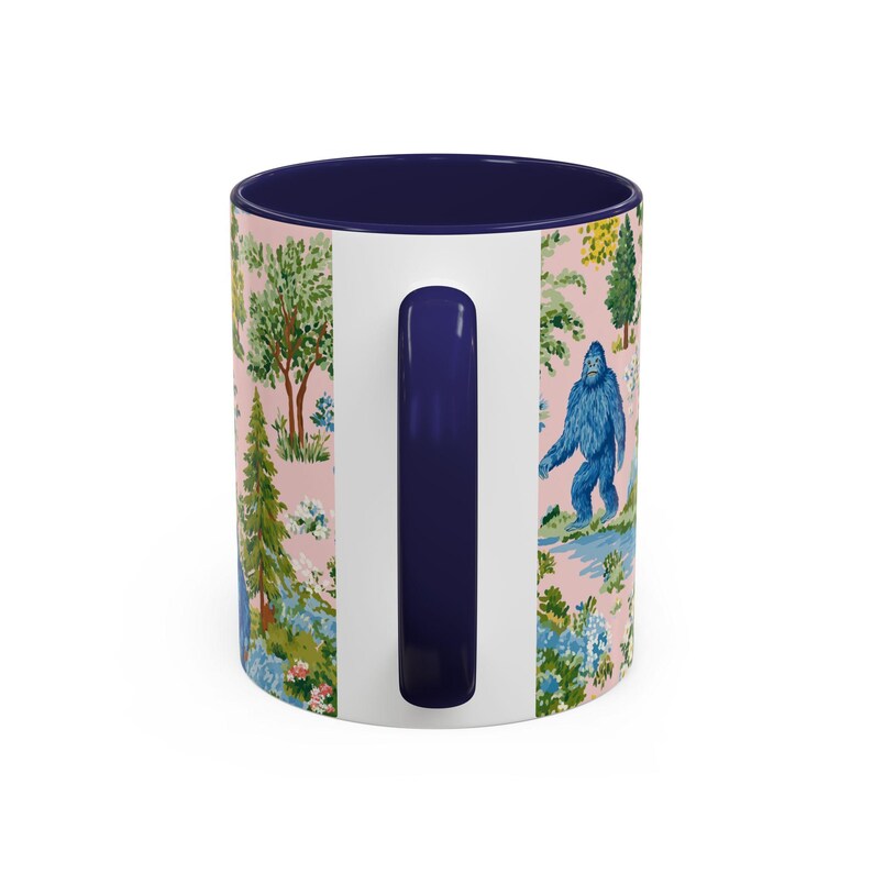 Bigfoot Sasquatch Mug - Coffee Cup Paranormal Gift Bigfoot Sasquatch Print Forest Funny Mug immagine 10