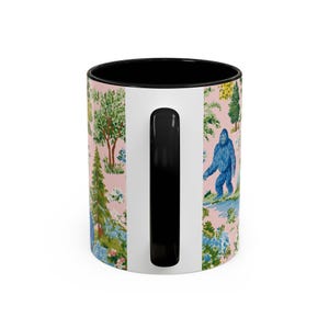 Bigfoot Sasquatch Mug - Coffee Cup Paranormal Gift Bigfoot Sasquatch Print Forest Funny Mug immagine 5