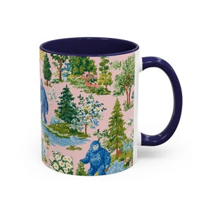 Bigfoot Sasquatch Mug - Coffee Cup Paranormal Gift Bigfoot Sasquatch Print Forest Funny Mug immagine 8