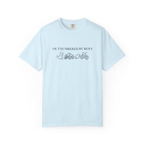 Comfort Colors® Funny Mama Shirt, Outnumbered by Sons Gift, Mother's Day Gift for Her, Mom Goose Shirt, Gift for Mother of Boys image 7