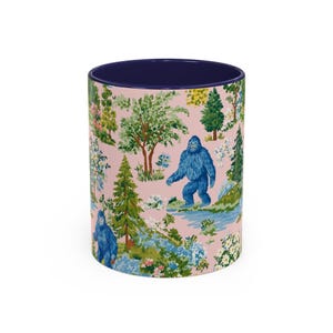 Bigfoot Sasquatch Mug - Coffee Cup Paranormal Gift Bigfoot Sasquatch Print Forest Funny Mug immagine 7