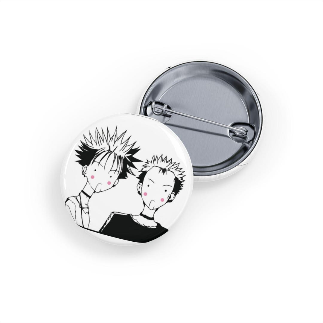 Nanan Pin NANA Anime Pin | Nobu & Shin Round Button Pin - Etsy