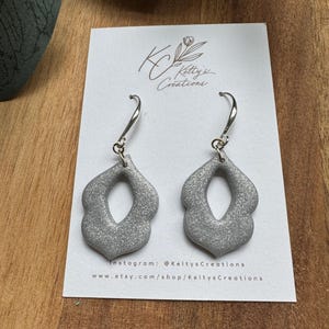 Handmade Polymer Clay Dangle Earrings