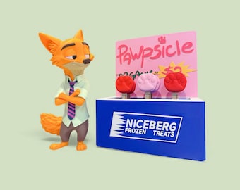 Nick Special: Pawpsicle Bag Charm – Schattige Paw Popsicle-sleutelhanger