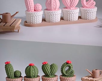 Love Cactus - 3D printed house decor