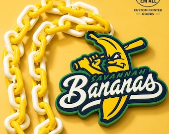 Cadena Hyper Chain de Banana Baseball - Accesorio para el día del partido impreso en 3D