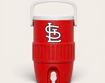 St. Louis Inspired Baseball Can Holder- Game Day Drink Holder