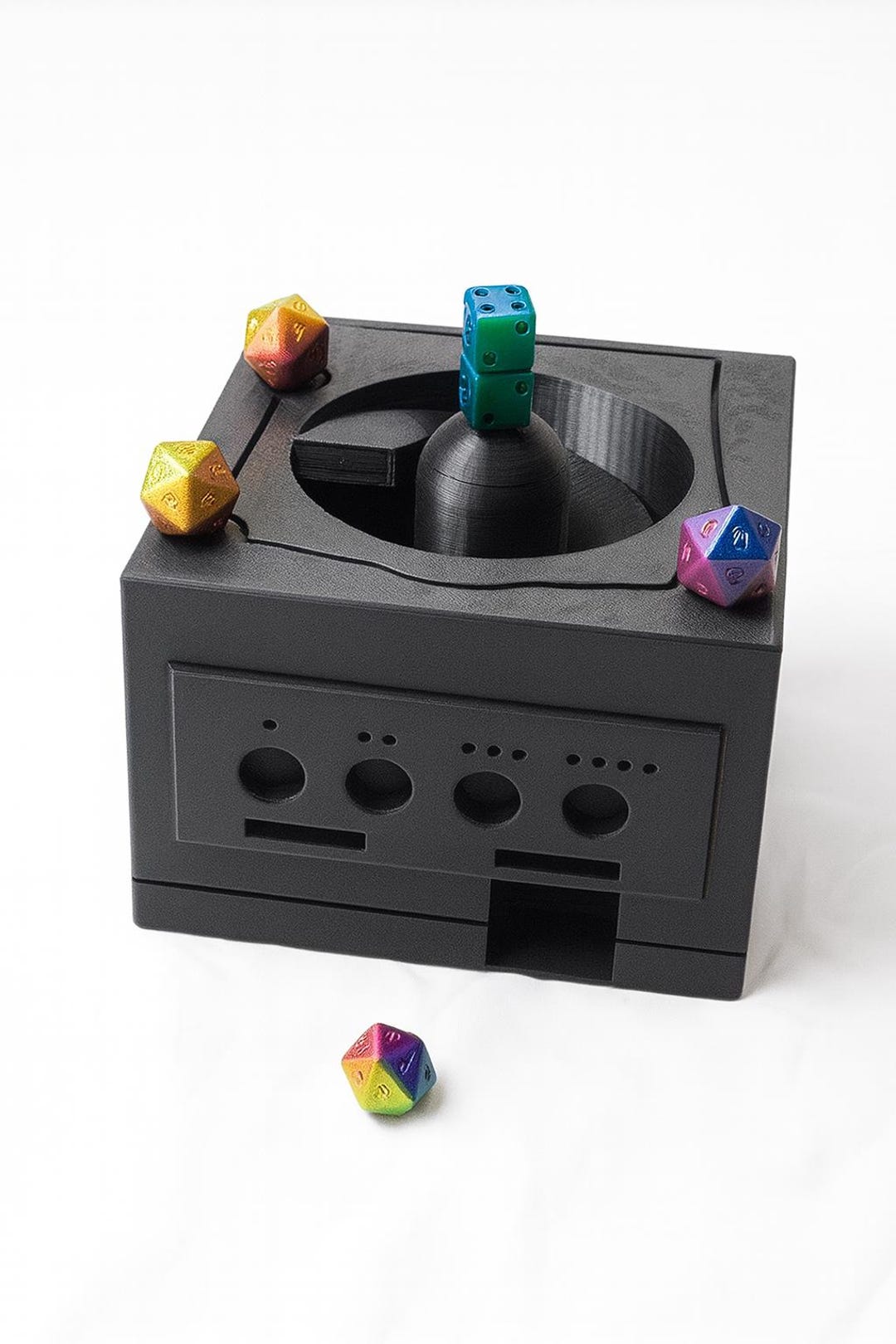 Cube Casted Cube Cast Dice Tower – Upgraded Version With Handle - Etsy