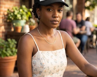 The Cosmic Current Aquarius Trucker Cap | Zodiac astrology hat