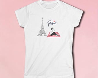 Paris Picnic Tee | Eiffel Tower