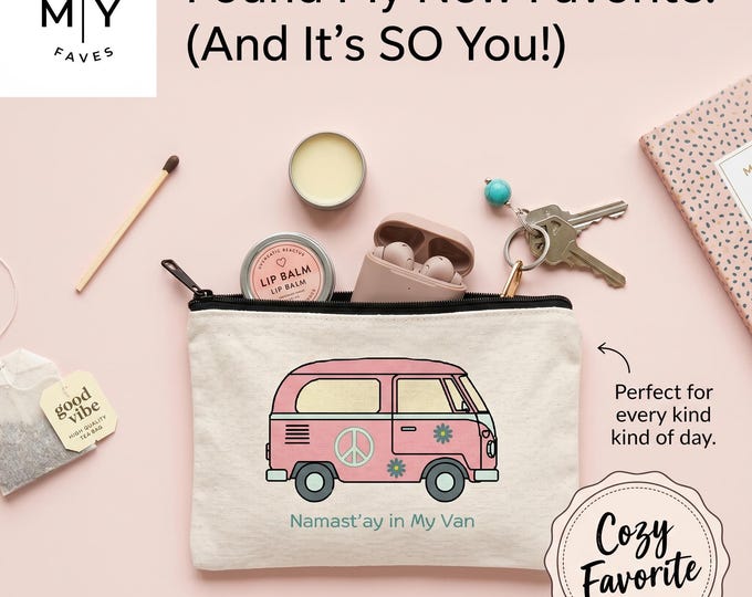 Featured listing image: Hippie-inspired pouch- Namast'ay In My Van
